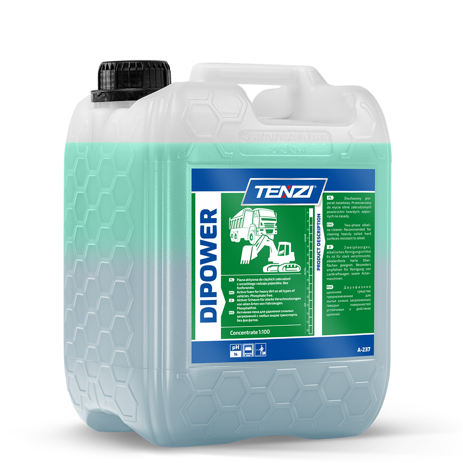 TENZI Super Green Specjal - Środek do mycia pojazdów ciężarowych